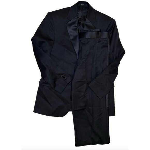 Men’s Pronto Uomo Black Tuxedo Pants 38L/32W – Classic‎ Formalwear - Picture 4 of 7